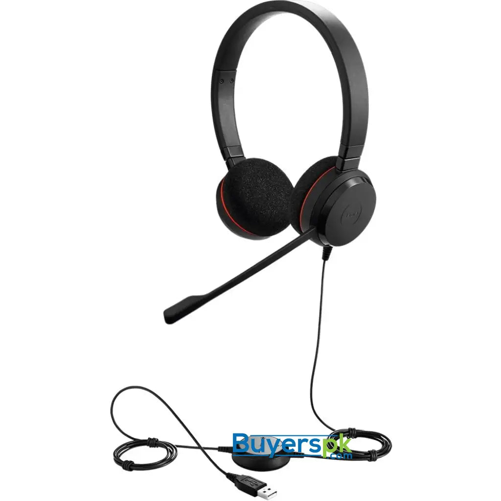 Jabra Evolve 20 Stereo Wired Headset Jabra Evolve 20 Stereo Wired Headset